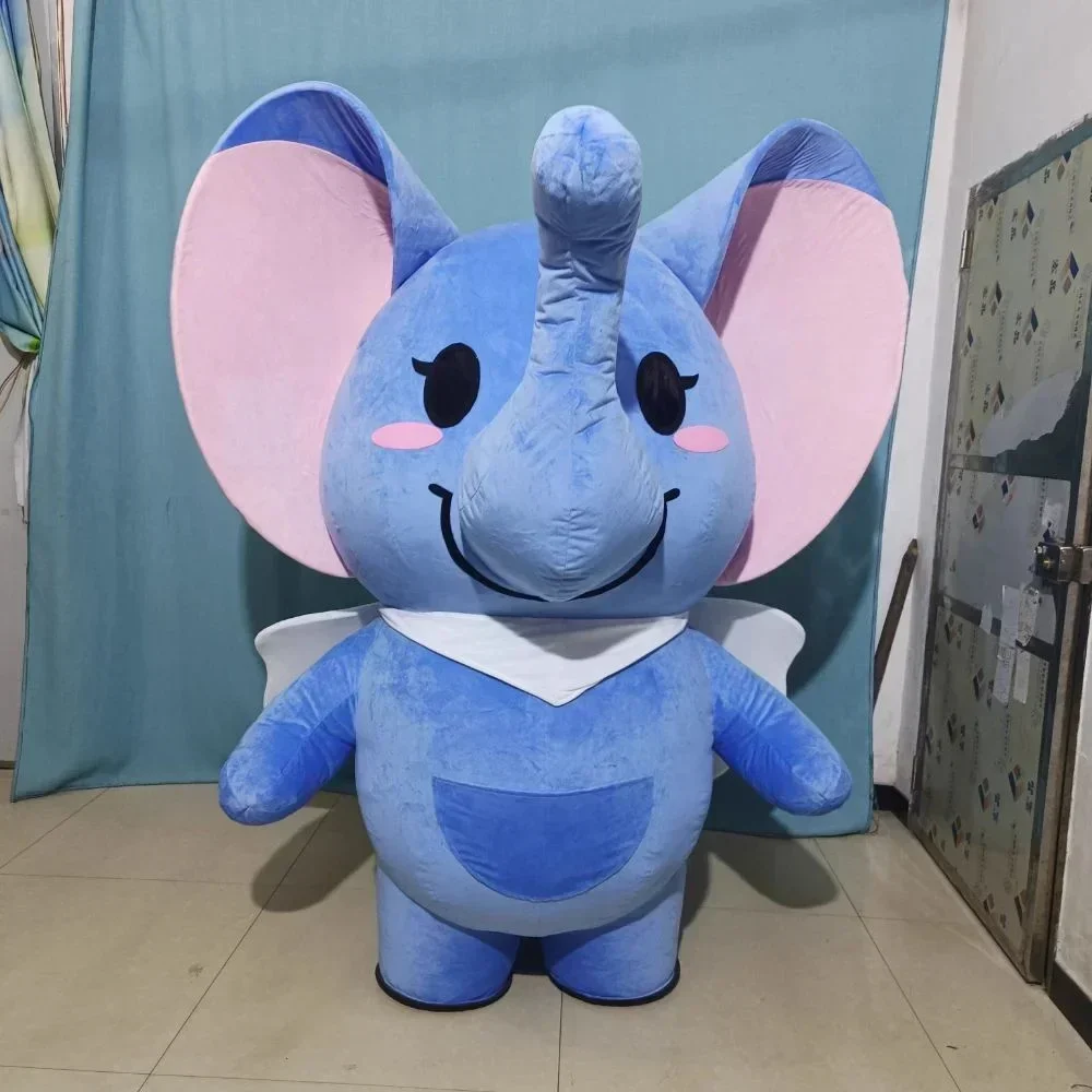 Event & Party Supply - 거대한 에어바운스 코끼리 마스코트 의상, 성인용,