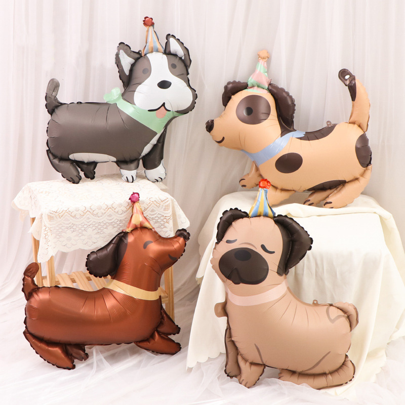 Balloon Pump Hand - 2pcs 매트 만화 애완 동물 개