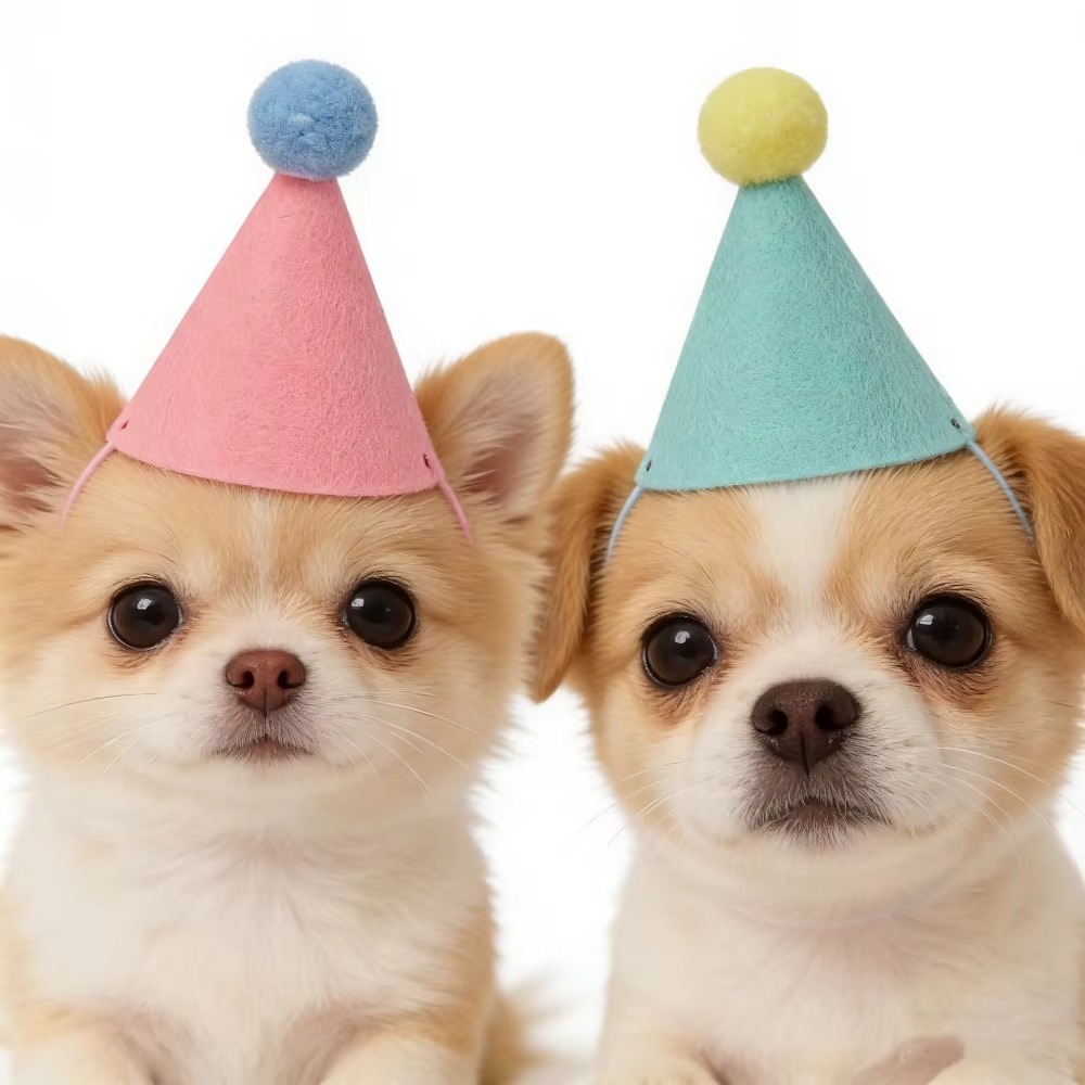 6개 또는 12개 세트의 귀여운 미니 애완동물 파티 모 - Party Hat Cone 리뷰 및 가격