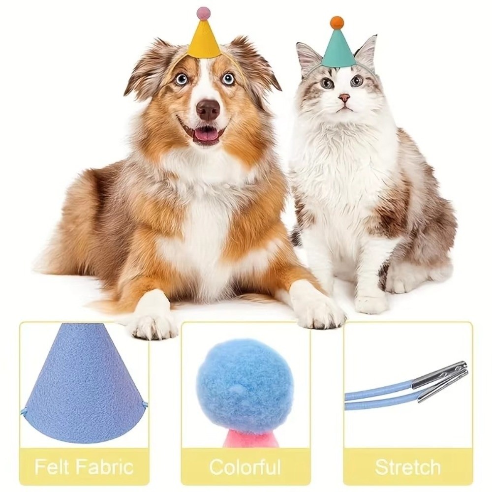 새로운 6개 세트 미니 파티 모자 가볍고 화려한 콘 모 - Party Hat Cone 리뷰 및 가격