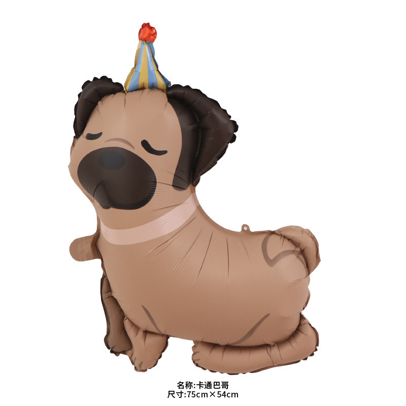 2pcs 매트 만화 애완 동물 개 생일 풍선 허스키 B - Balloon Pump Hand 리뷰 및 가격